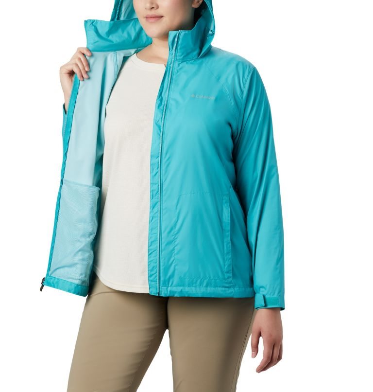 Women's Columbia Switchback III Jackets Turquoise | Plus Size CA-M4865